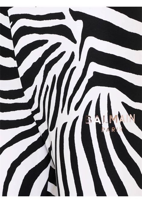 Leggings con logo BALMAIN KIDS | BZ6B90 Z4178100NE